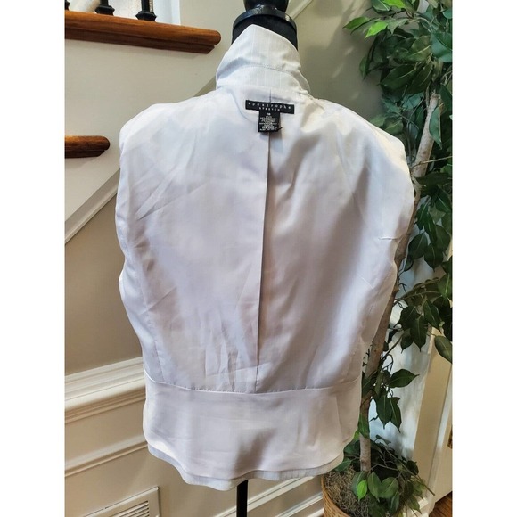 Apostrophe Women's White Polyester Long Sleeve Buttons Front Jacket Size 18 - Picture 6 of 10